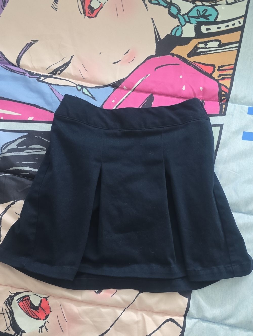 Cat & Jack Black Pleated Skort